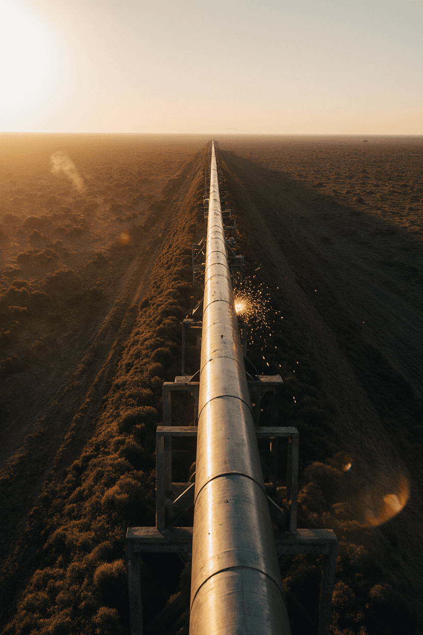 Pipeline aerial
