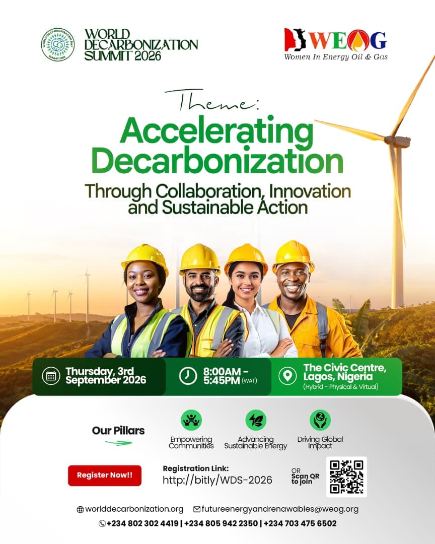 World Decarbonization Summit 2026 Holds in Lagos