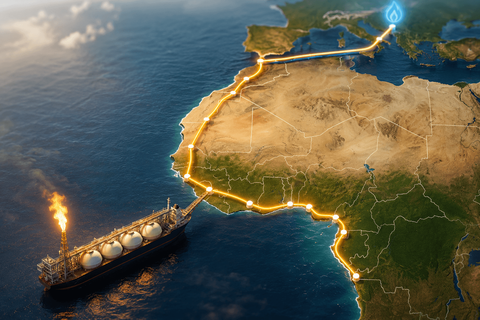 Nigeria–Morocco Gas Pipeline Gains Momentum as Morocco Seeks World Bank, U.S. EXIM Financing