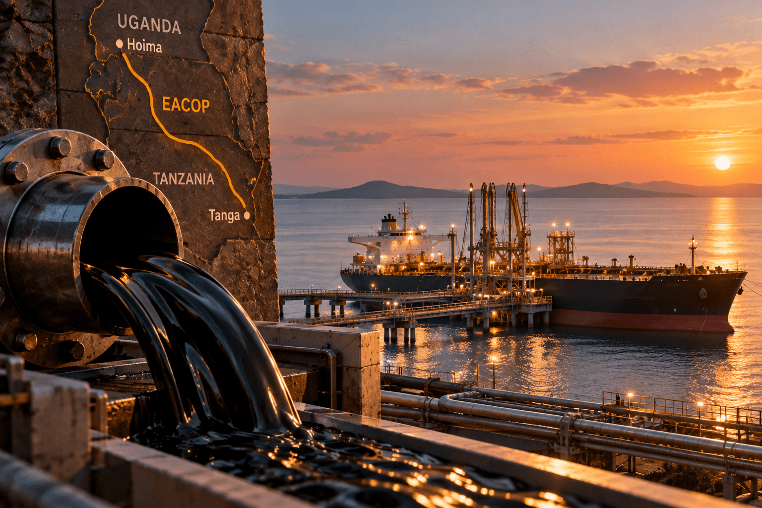 EACOP Sets December Line-Fill as Uganda and Tanzania Move Toward First Crude Export