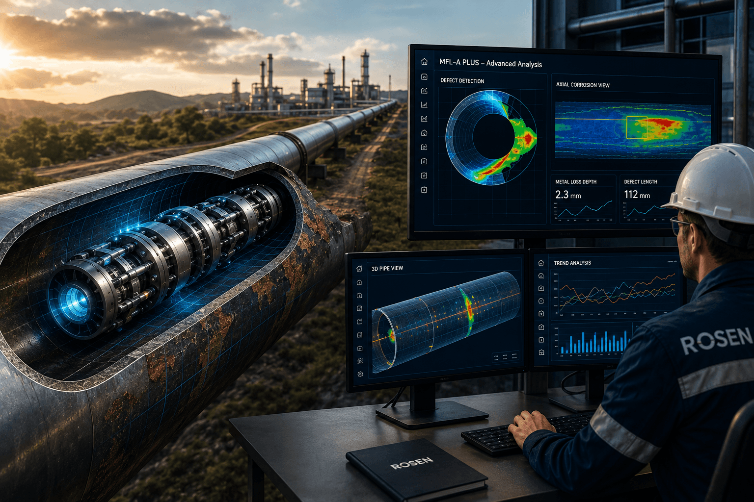 ROSEN Unveils Enhanced Pipeline Inspection Service to Improve Early Corrosion Detection