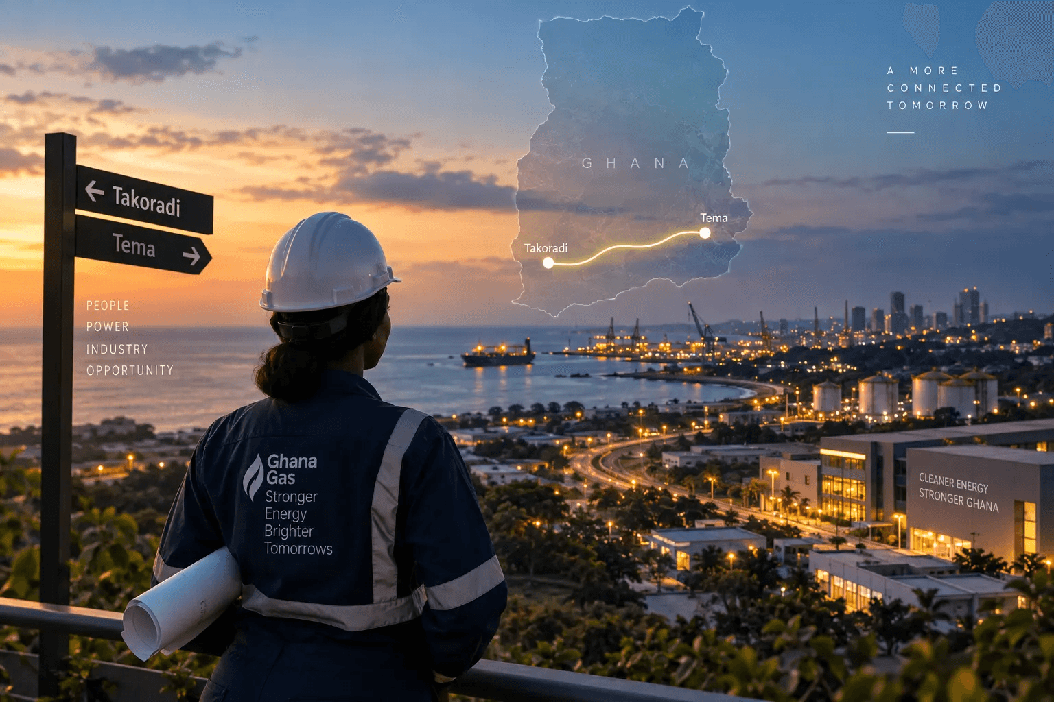 Ghana Bets on a Two-Way Gas Network as It Plans 278-km Takoradi–Tema Pipeline